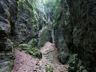 Deep Gorge Canyon Rock