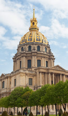 Obraz premium View of Dome des Invalide.