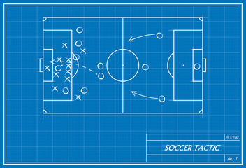 soccer free kick on blueprint