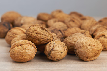 large fresh walnuts