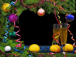 новогодняя открытка