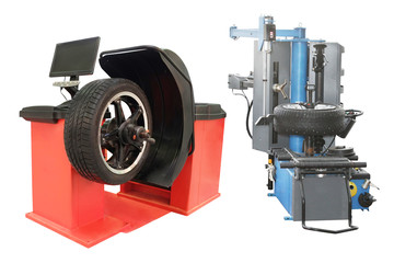image of tyre fitting machine