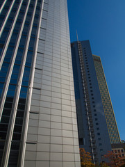Obraz premium Detail of a skyscraper, Frankfurt, Germany