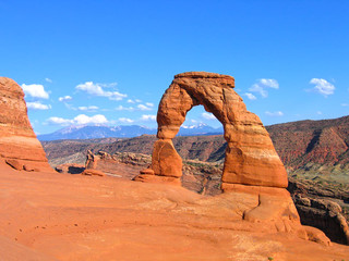 Utah, Delicate Arch in Arches Usa National Park, United States