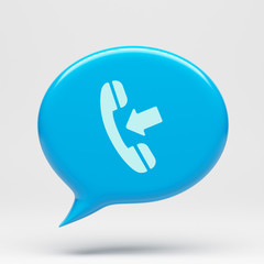 Chat Bubble Contact Icon