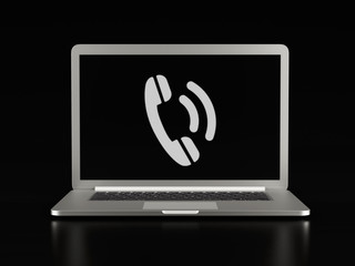 Laptop Contact Icon