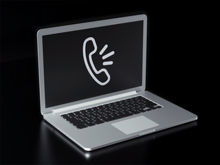 Laptop Contact Icon