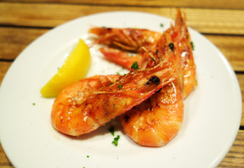 海老の料理