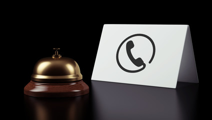 Hotel Bell Contact Icon