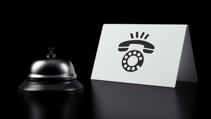 Hotel Bell Contact Icon