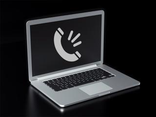 Laptop Contact Icon