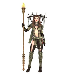 Obraz premium 女性戦士
