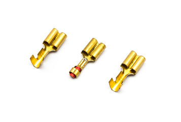 Gold Crimp Terminal Connectors