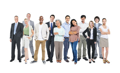 Fototapeta premium Group Of Multi-Ethnic And Diverse Occupational People