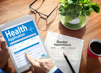 Digital Health Insurance Application Form Concepts