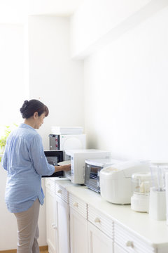 キッチンの電化製品