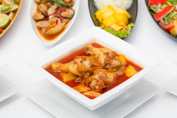 Muss Sa Man Kai Thai curry Chicken spicy