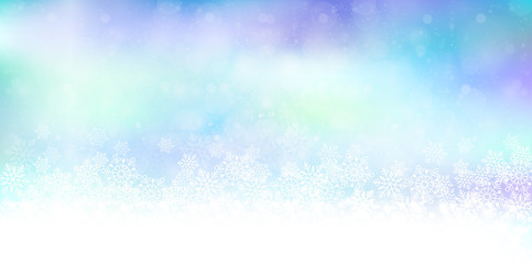 雪　クリスマス　背景