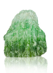 jade isolated on white background
