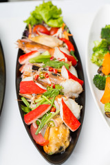 Thai sea food salad