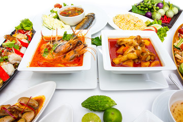 Collection Thai food