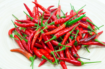 Red chili peppers