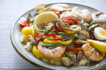 パエリア　米料理