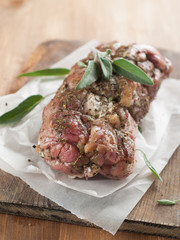 stuffed meat roll