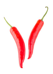 Fototapeta na wymiar pepper red isolated