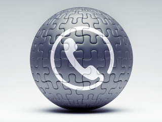 Puzzle Contact Icon