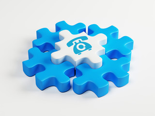 Puzzle Contact Icon