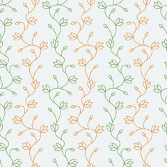 Seamless wallpaper pattern