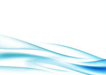 Certificate with border made of swoosh satin lines