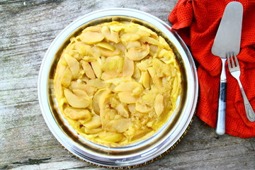 tarte tatin aux pommes