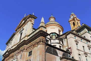 Fototapeta na wymiar Chiesa del Gesu