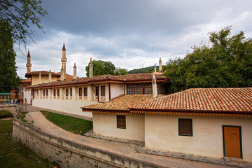 khan's palace in Bakhchysaray. Crimea. Ukraine.
