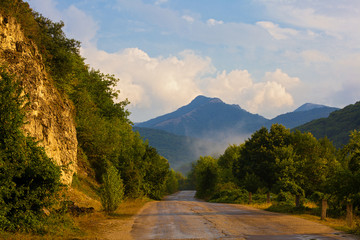 mountain landscape. Crimea. Ukraine.