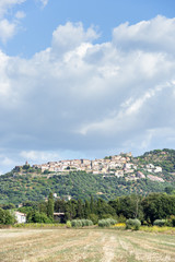 View to Montepulciano