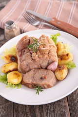 roasted meat