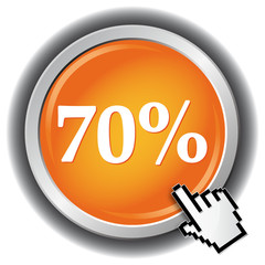 70 PERCENT ICON