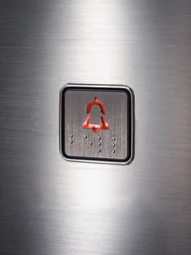 Alarm bell icon Elevator button