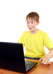 Kid with Laptop