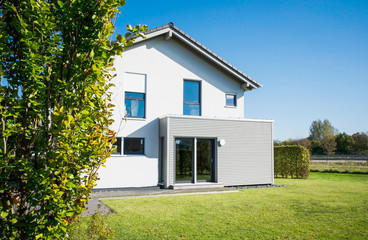 modernes Einfamilienhaus