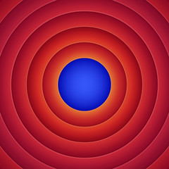 Movie end abstract background