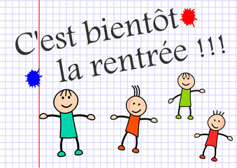 C'est bientôt la rentrée