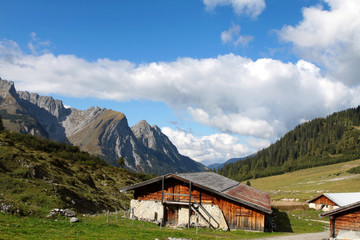 Gebirgslandschaft im Karwendel