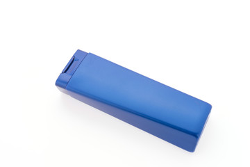 Plastic bottle isolated on white background