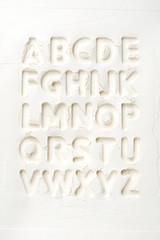 Mehl Alphabet