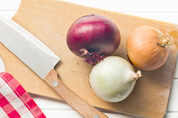 various onions