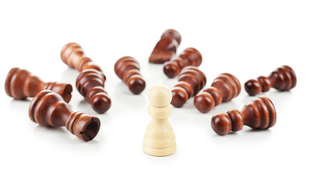 Individuality chess concept